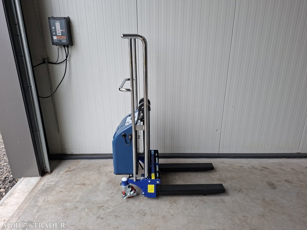 semi elektrische mini stapelaar 400 kg vorklengte 65 cm