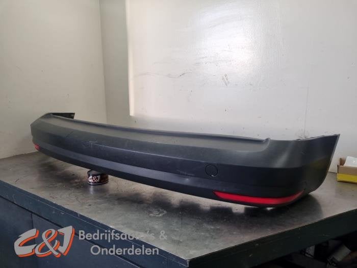 Achterbumper van een Volkswagen Caddy (NVT), Gebruikt, -, Volkswagen, -