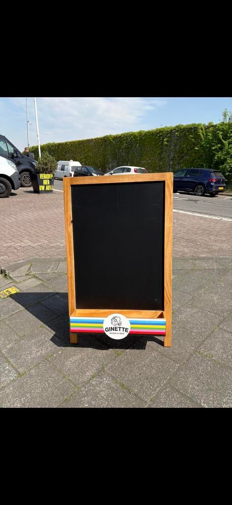Stoepbord krijtbord, Ophalen of Verzenden, Nieuw, Krijtbord