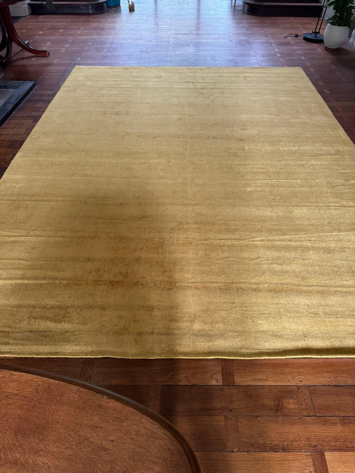 Nieuw oker geel vloerkleed 300 x 400, Ophalen, Geel, 200 cm of meer, Rechthoekig