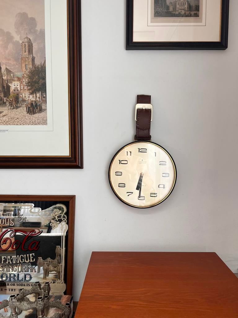 Vintage Junghans ATO-MAT S wandklok jaren 70, D, Wandklok, Ophalen of Verzenden, Zo goed als nieuw