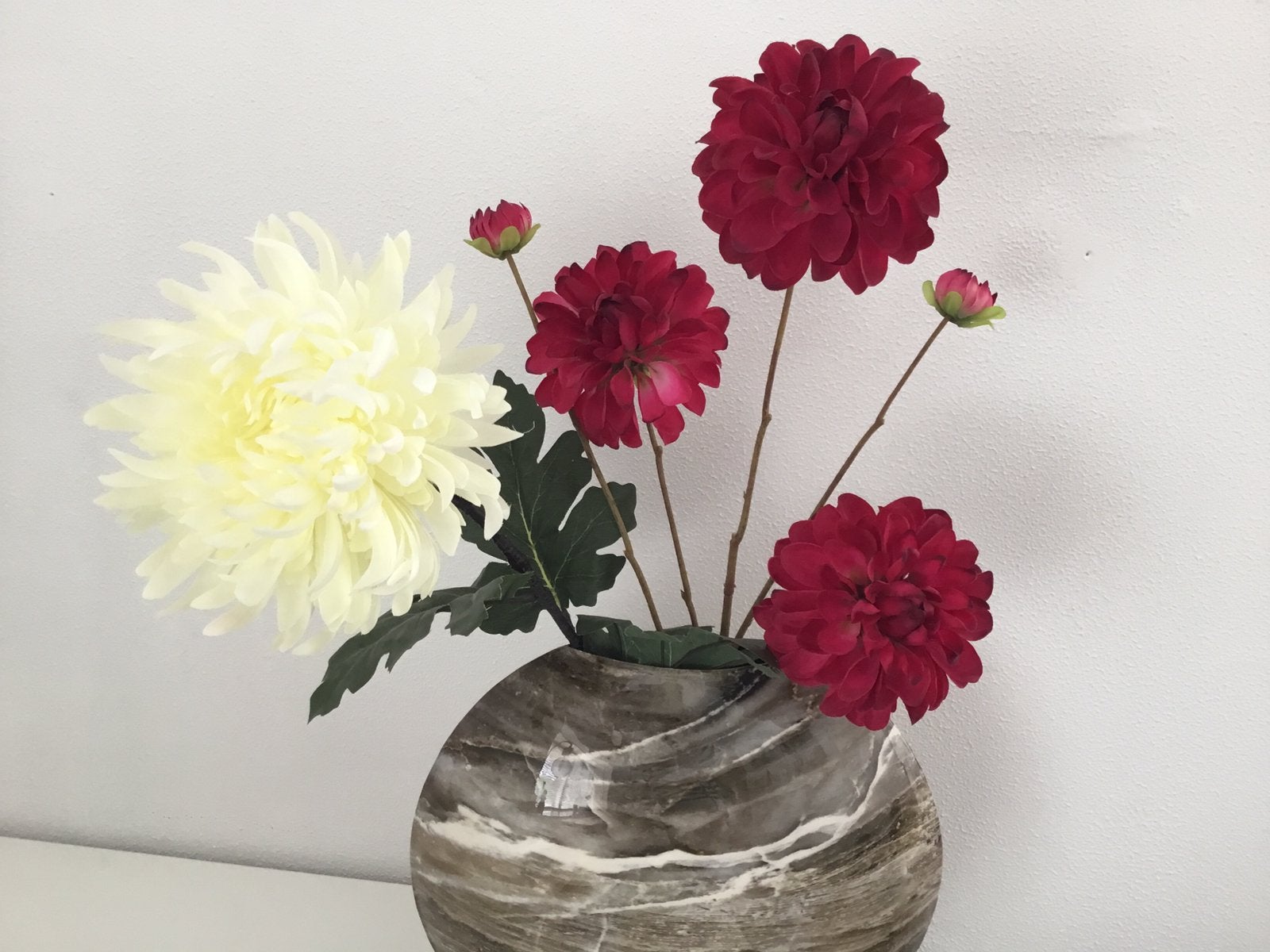 Zijde bloemen van zeer mooie kwaliteit., Ophalen of Verzenden, Zo goed als nieuw