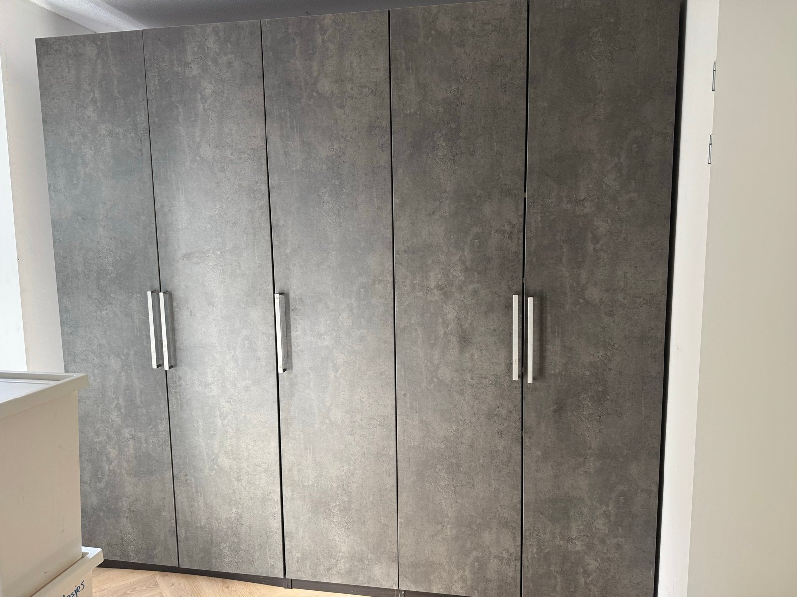 IKEA Pax kastenwand - Antraciet betonlook, Ophalen, Overige materialen, Gebruikt, 200 cm of meer