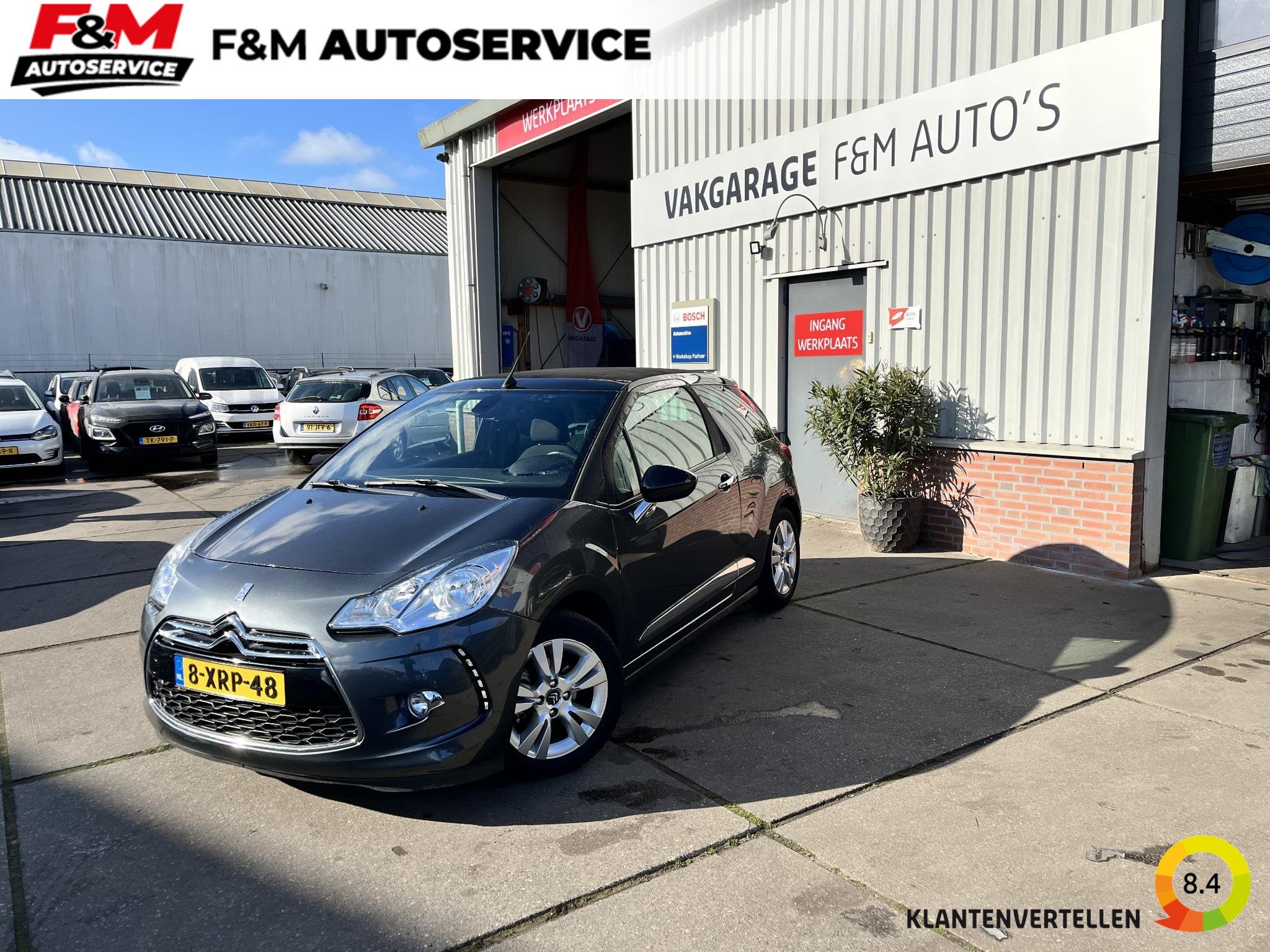 Citroen DS3 Cabrio 1.6 VTi So Chic, Auto's, Voorwielaandrijving, Euro 5, Gebruikt, 4 cilinders