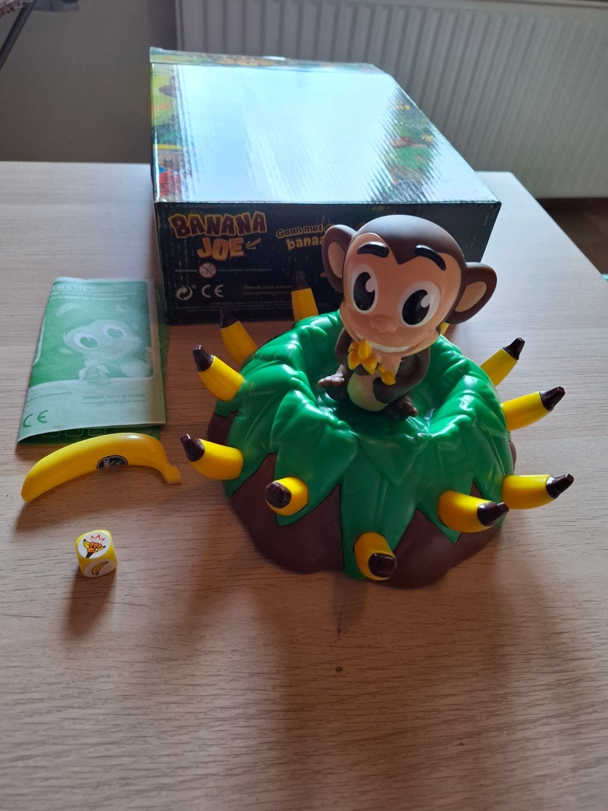 Banana Joe: Ga met die banaan! Leuk familiespel, Drie of vier spelers, Ophalen of Verzenden, Zo goed als nieuw, Goliath