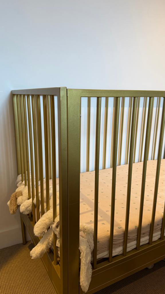 Coming Kids Hoy ledikant - Goudkleurig, Ophalen, Zo goed als nieuw, Ledikant