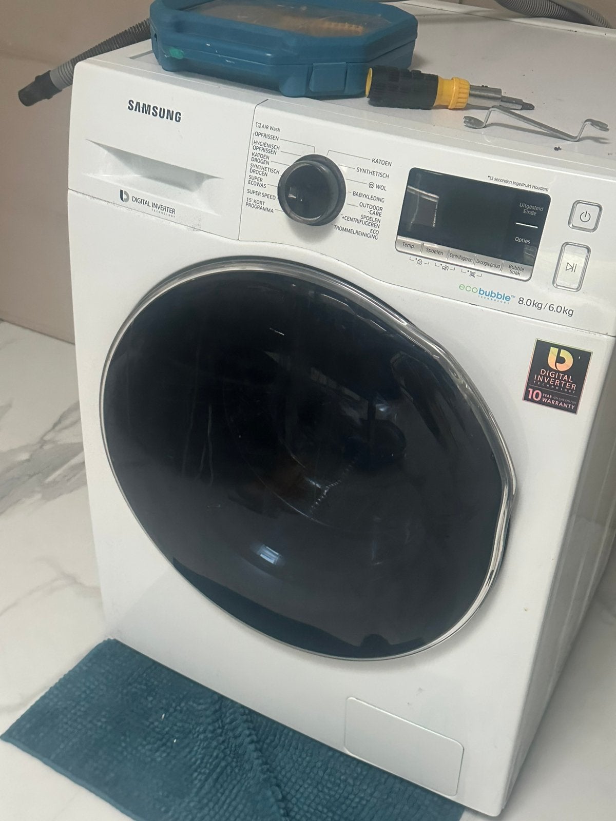 Defect wasmachine gratis inzer verzameling, Ophalen, Gebruikt, 85 tot 90 cm