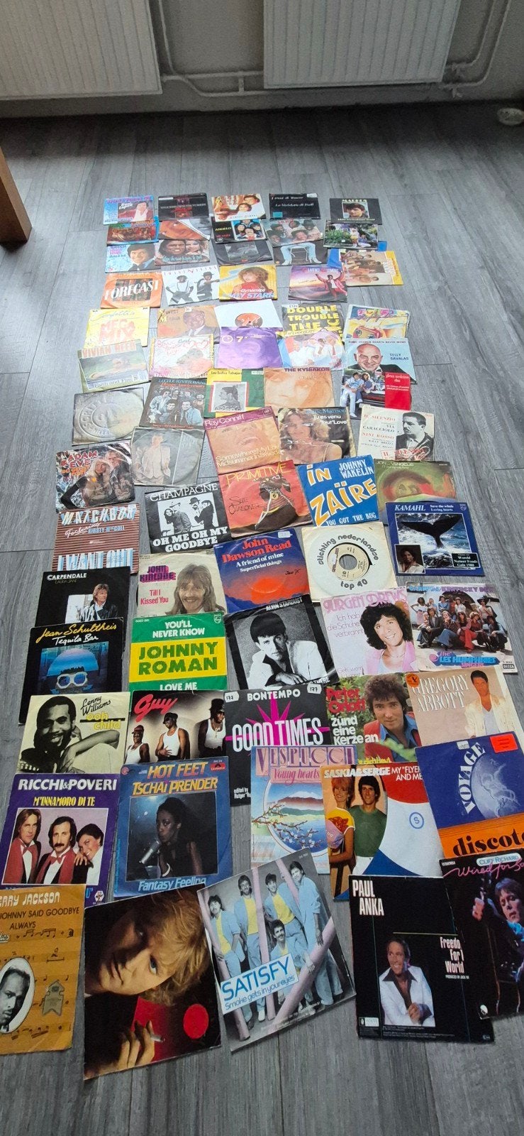 70 Vinyl singles. "7 uit de jaren 70,80., Ophalen of Verzenden, Gebruikt, 7 inch, Overige genres