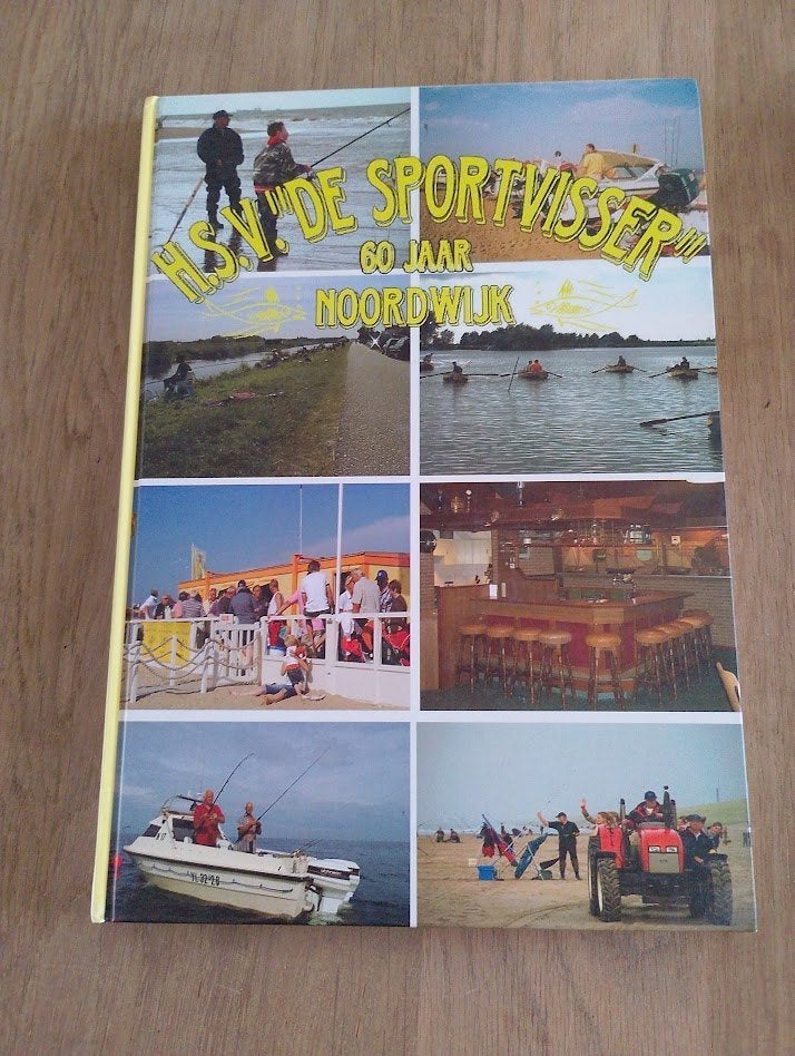 H.S.V. De Sportvisser 60 jaar Noordwijk, Ophalen of Verzenden, 20e eeuw of later, Zo goed als nieuw