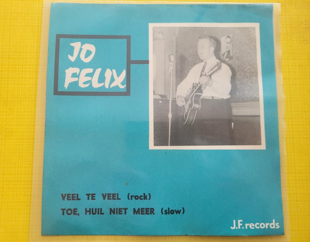 Jo Felix - Veel te mooi - Toe huil niet meer ., Cd's en Dvd's, Vinyl | Nederlandstalig, Ophalen, Zo goed als nieuw, Overige formaten