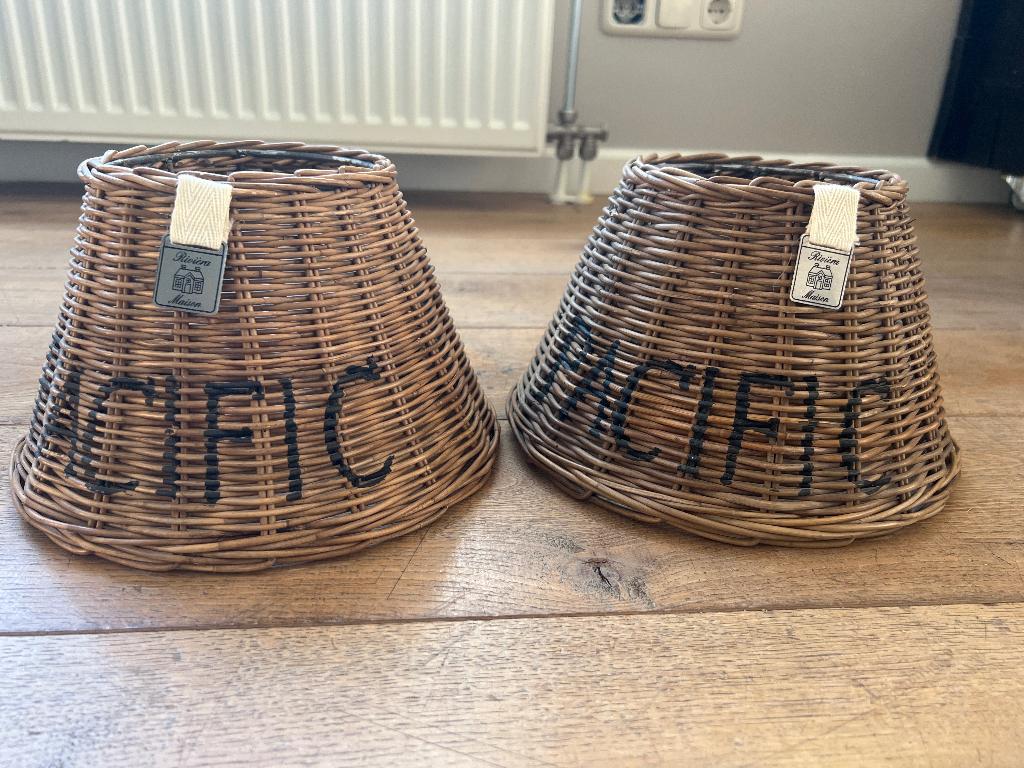 Rivièra Maison lampenkappen, Ophalen, Zo goed als nieuw, Rond, Minder dan 25 cm