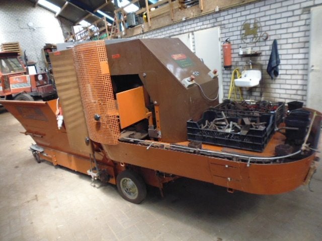 JAVO super oppotmachine, Ophalen, Gebruikt