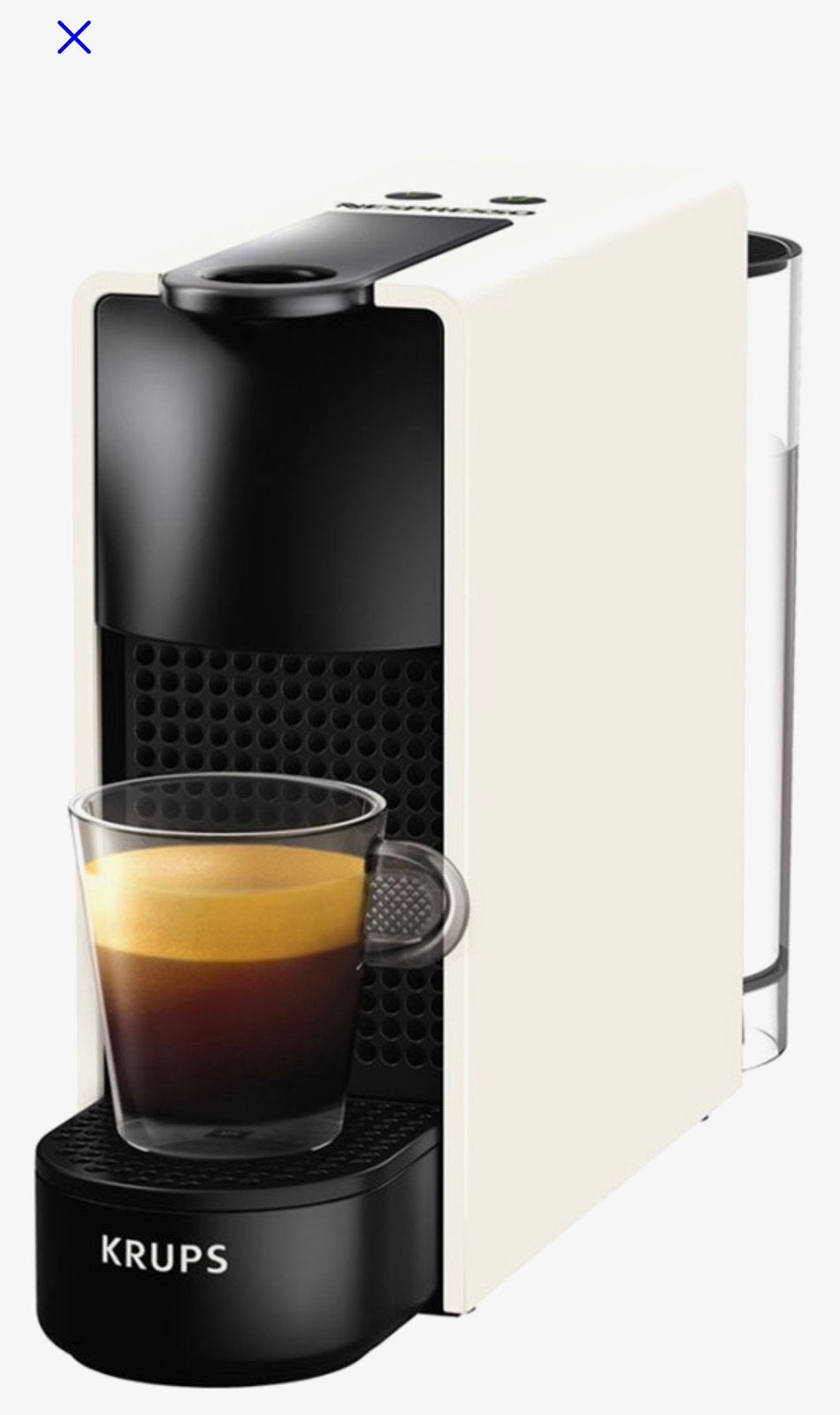 Nespresso machine + 120 capsules, Ophalen, Zo goed als nieuw, Espresso apparaat
