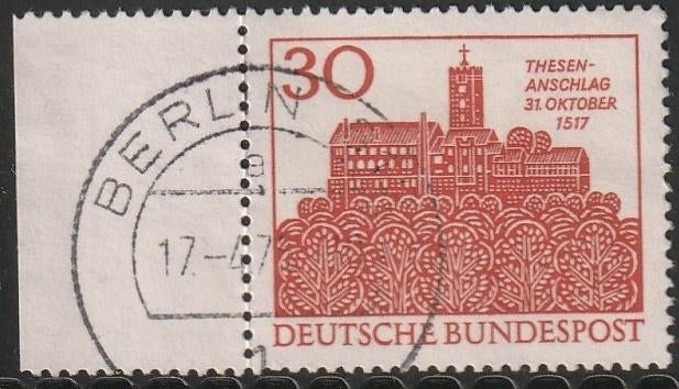 BRD 1967 544 Wittenberg, Gest, Ophalen of Verzenden, BRD, Gestempeld