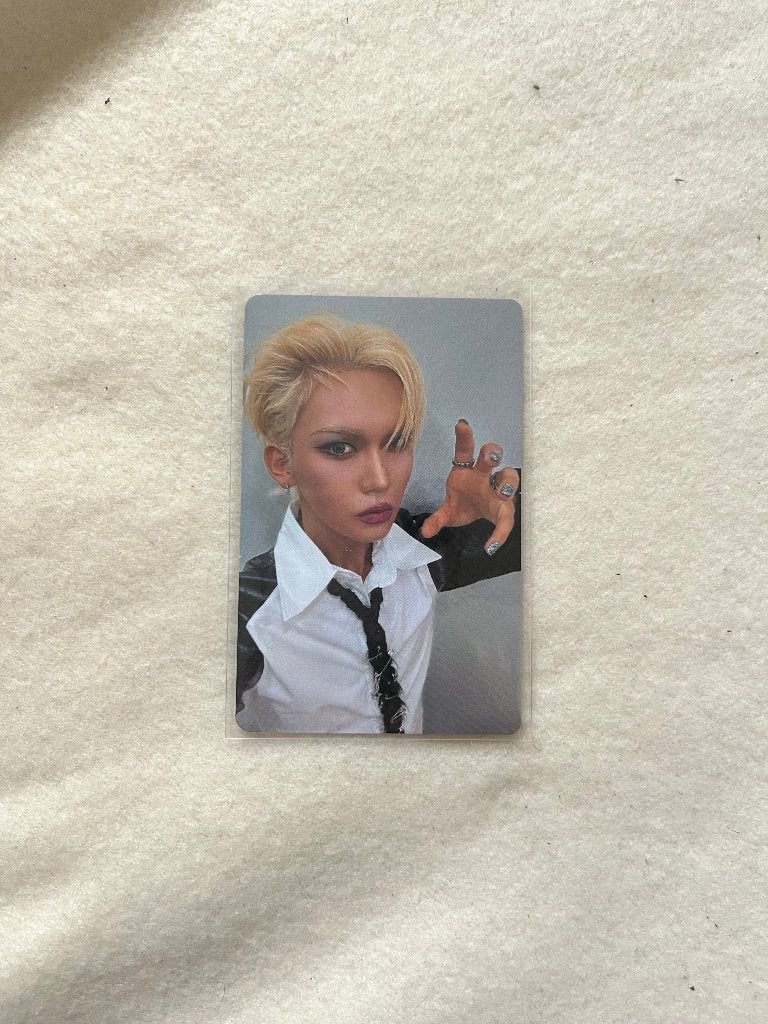 XLOV Hyun kidol photocard kpop, Verzenden, Zo goed als nieuw, Foto of Kaart