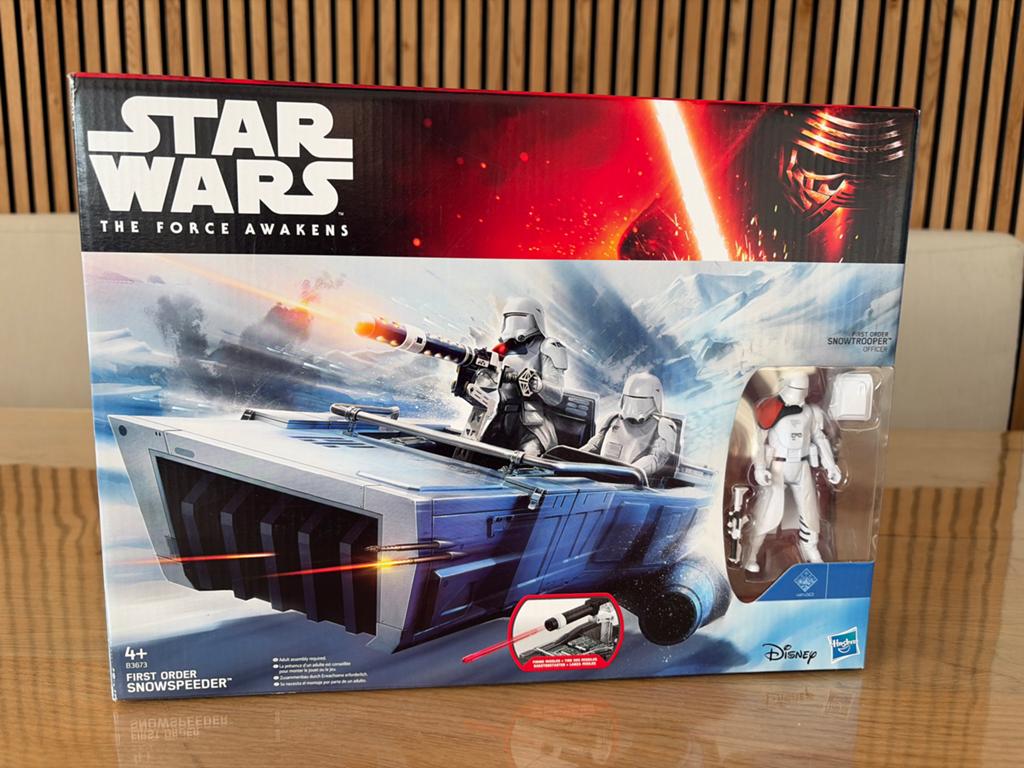 Star Wars First Order Snowspeeder met Snowtrooper, Verzamelen, Star Wars, Ophalen of Verzenden, Nieuw, Actiefiguurtje