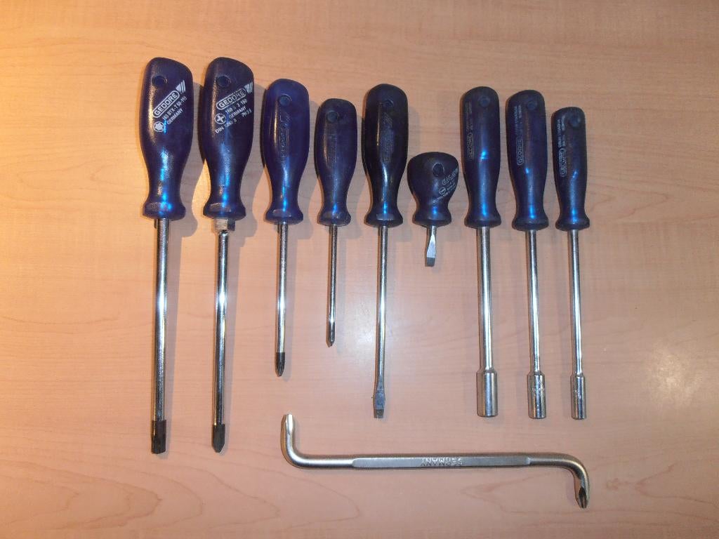 Zgan GEDORE schroevendraaier set., Ophalen of Verzenden, Nieuw