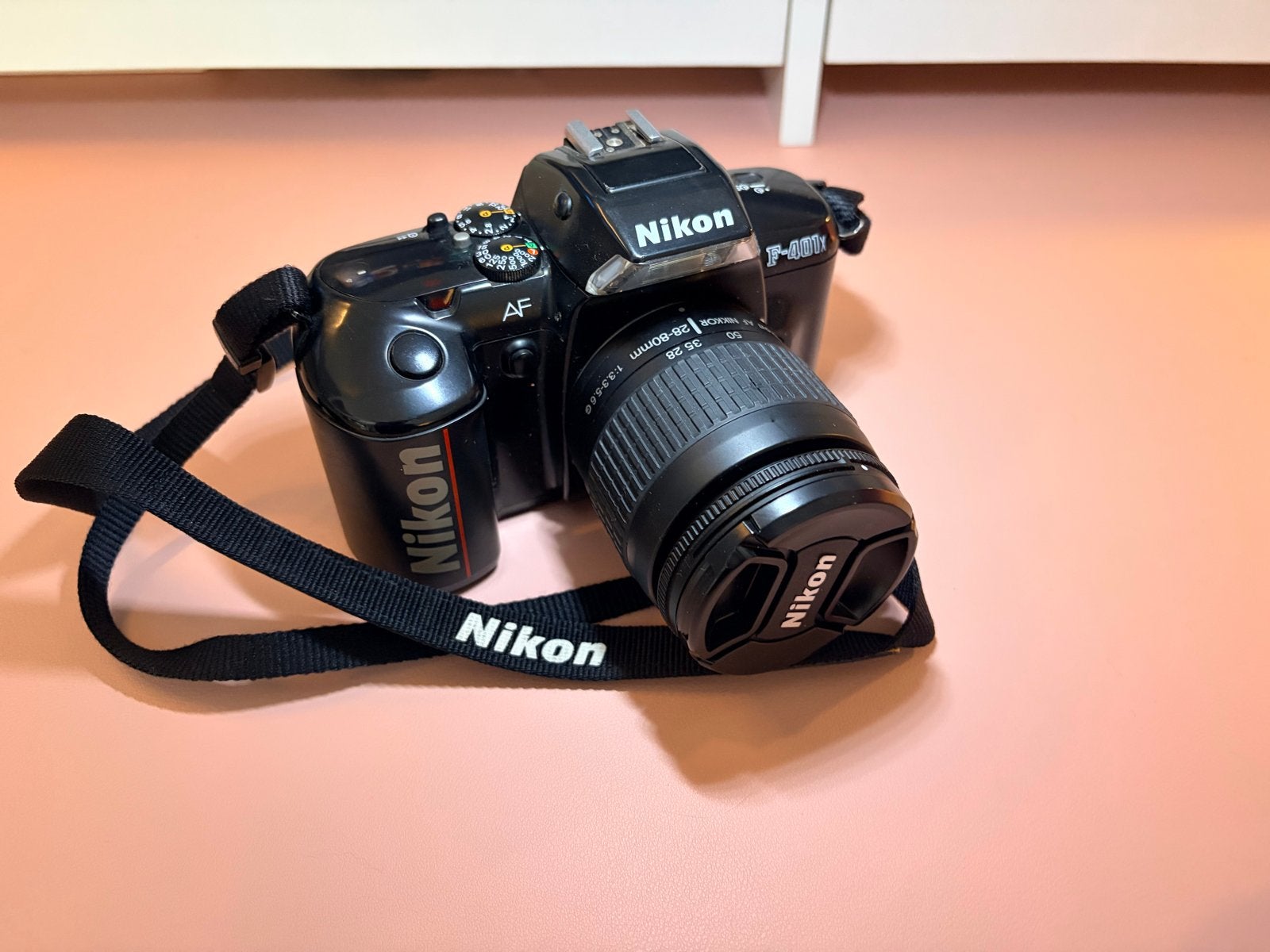 Nikon F-401x Spiegelreflexcamera - Werking Onbekend, Audio, Tv en Foto, Fotocamera's Analoog, Ophalen of Verzenden, Niet werkend