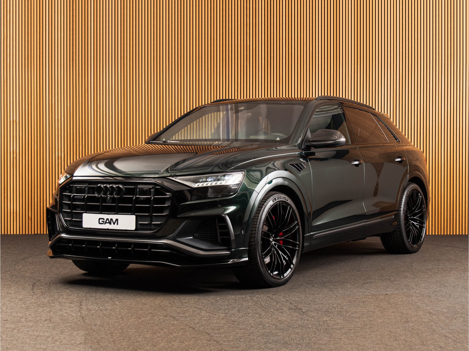 Audi Q8 60 TFSI e quattro Comp. ABT | 23" | B&O ADVANCED | P, Automaat, 12 maanden, Gebruikt, Zwart