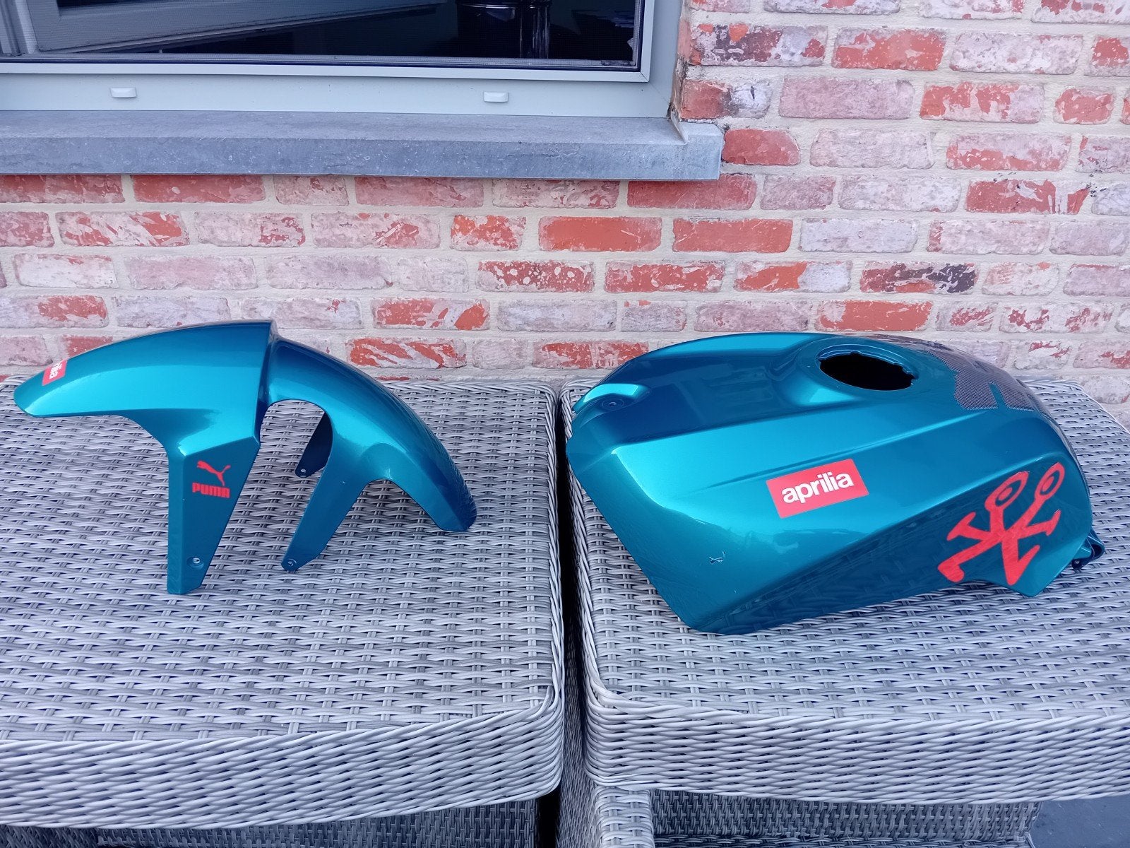 Aprilia rs 125 origineel kapwerk, Ophalen, Gebruikt