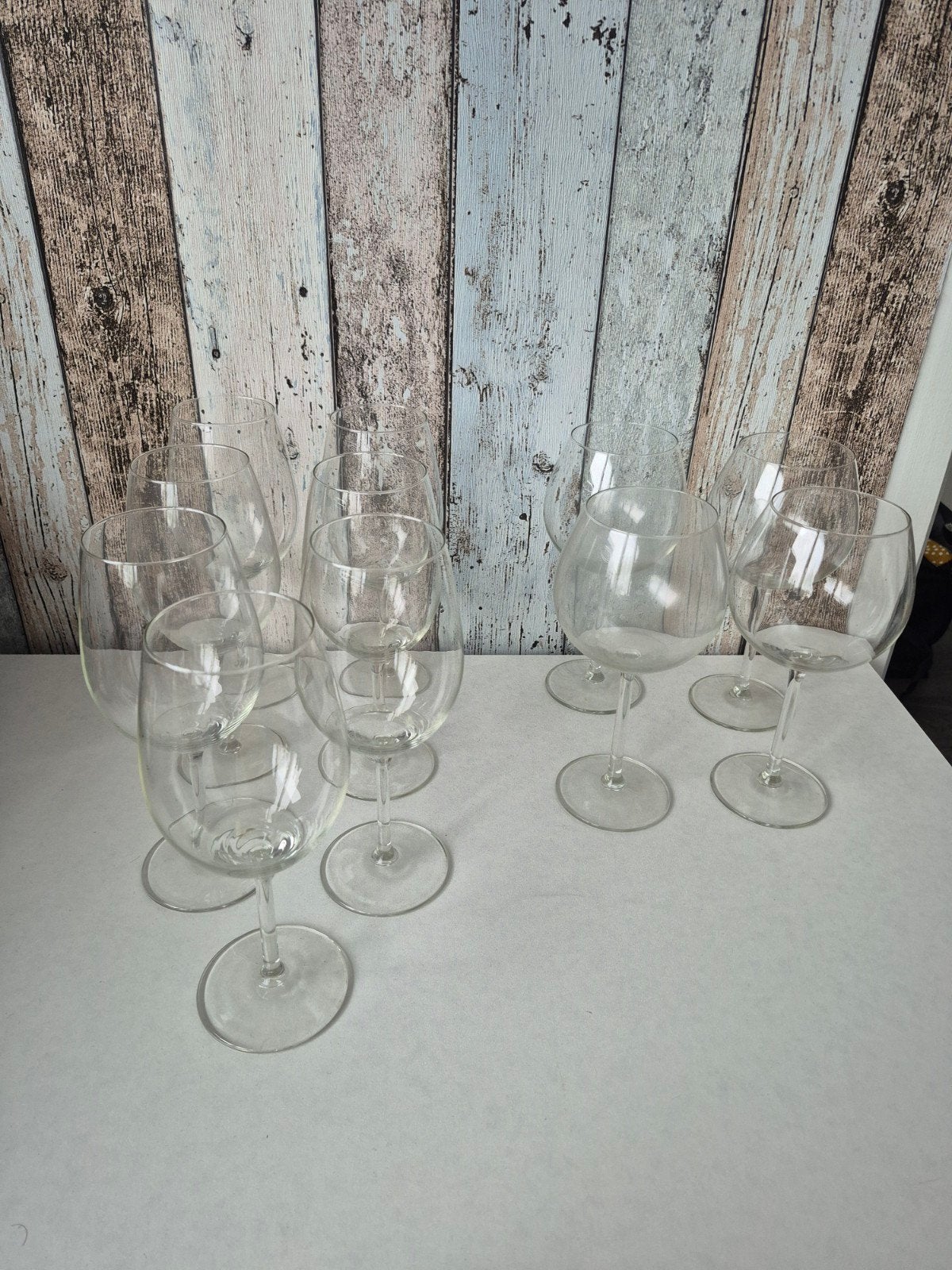 Set van diverse wijnglazen, Ophalen of Verzenden, Nieuw, Glas of Glazen