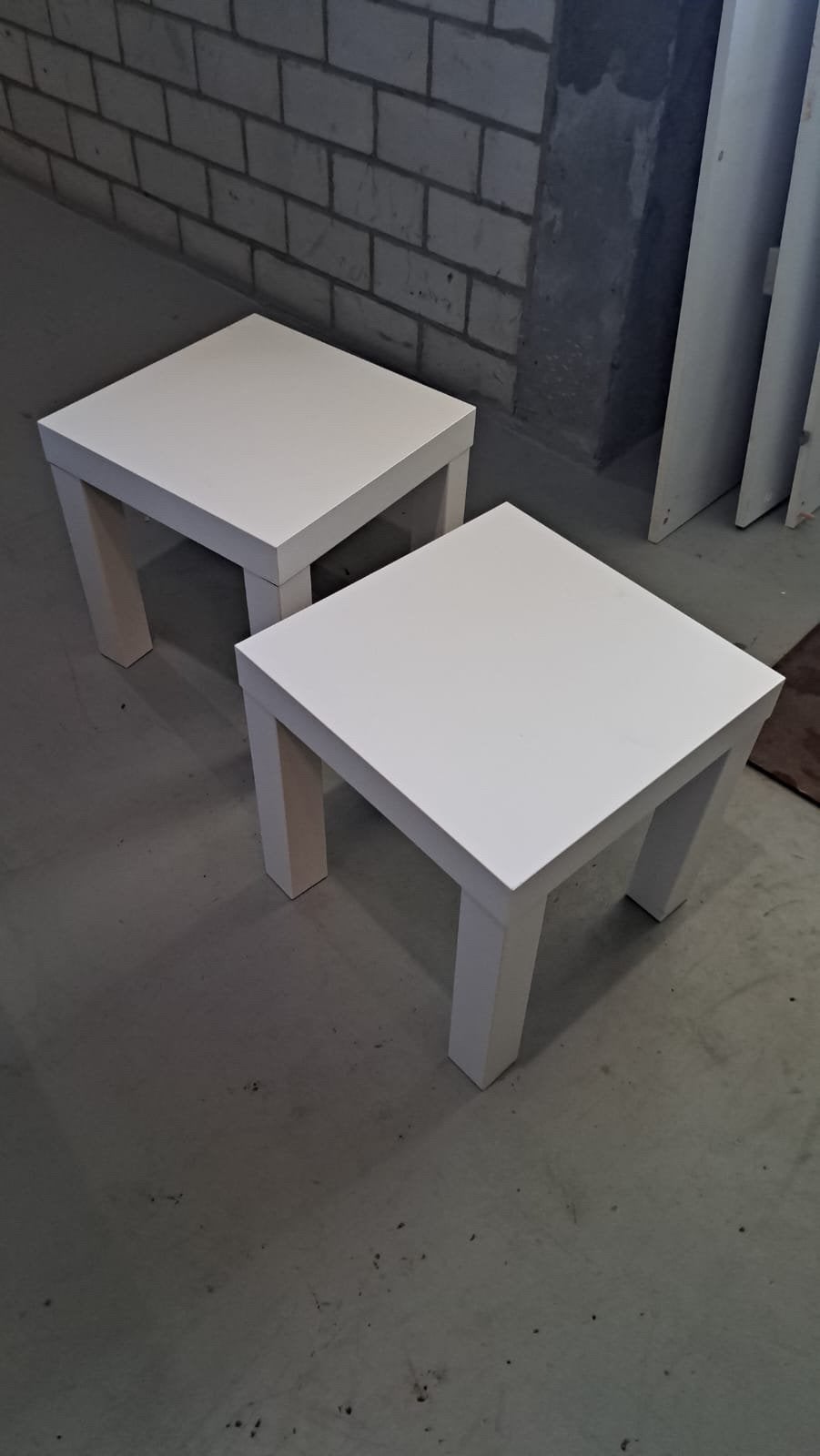Ikea Lack bijzettafeltjes, Huis en Inrichting, Ophalen, Minder dan 55 cm, Gebruikt, Vierkant