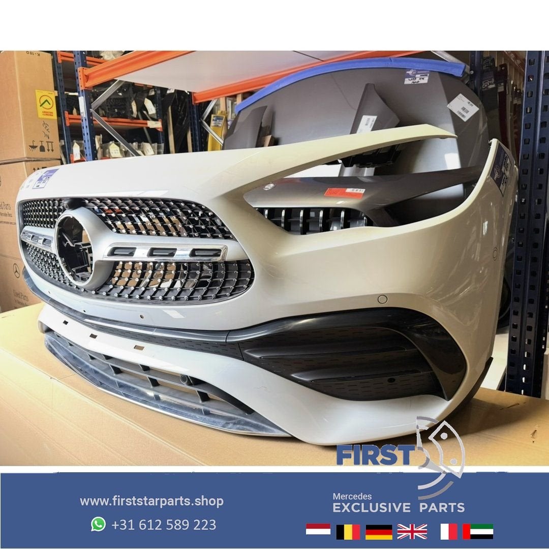 W247 H247 GLA AMG LINE VOORBUMPER A2478804606 ZWART WIT GRIJ, Gebruikt, -, Voor, Ophalen of Verzenden