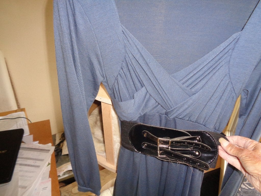 Jurkjes/tuniek, Ophalen, Zo goed als nieuw, Maat 36 (S), Blauw