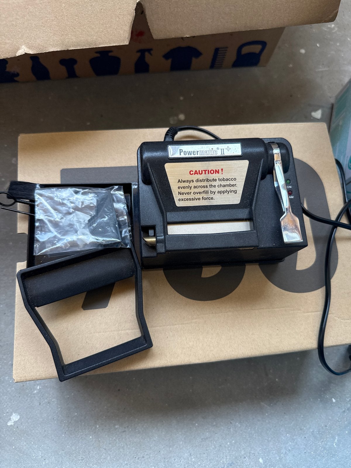 Powermatic II + Elektrische Sigarettenmaker, Verzamelen, Ophalen, Gebruikt, Overige typen