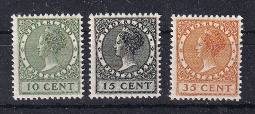 D37) 1924 NL Tentoonstelling 136/8 €225 MNH geen garantie, Verzenden, T/m 1940, Postfris