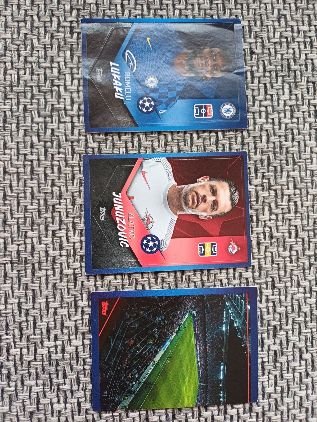 3 x Topps CL season 2021/22, Verzenden, Zo goed als nieuw, Buitenlandse clubs, Poster, Plaatje of Sticker