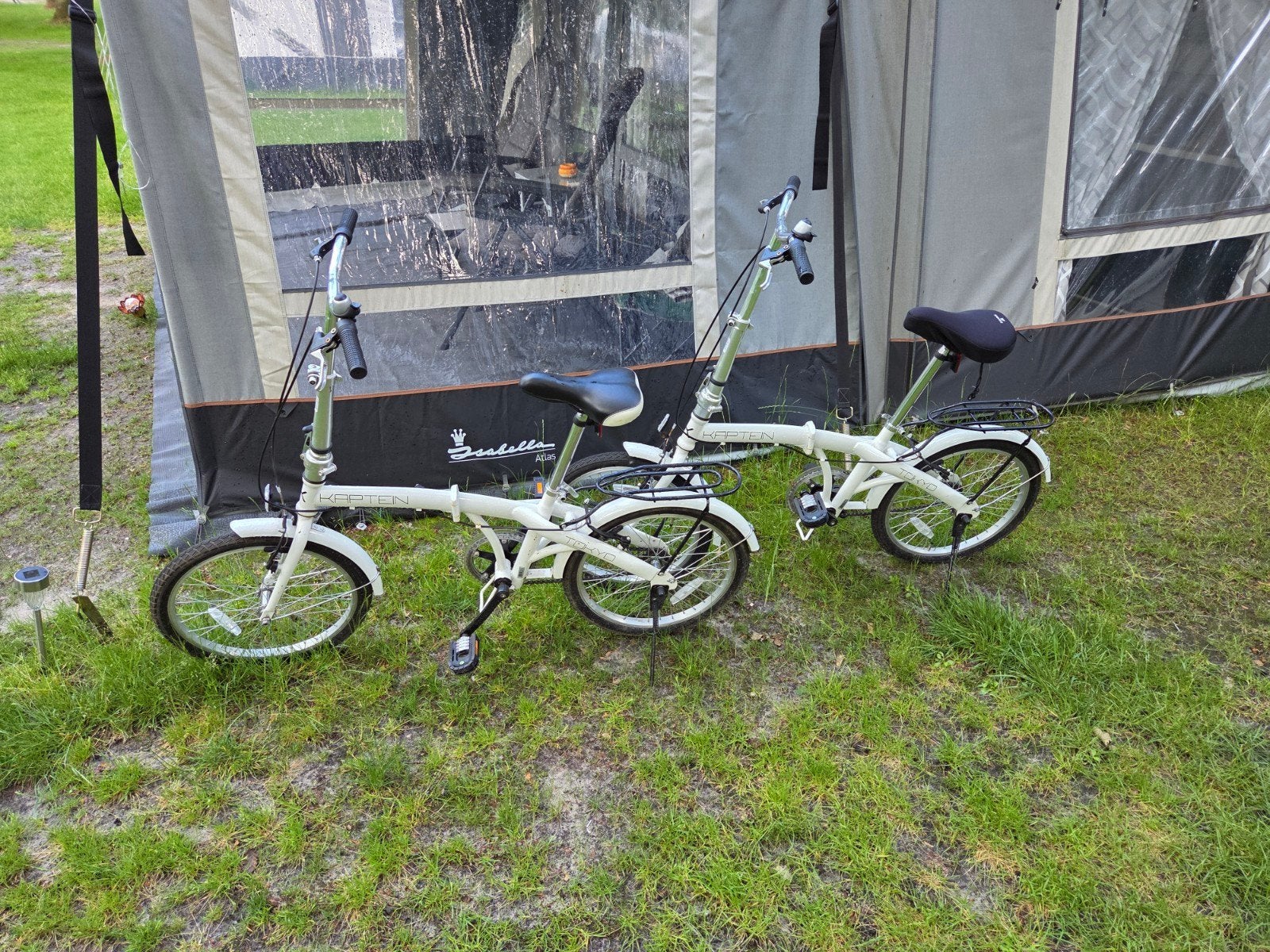 2x vouwfiets kapitein Tokyo 16 inch, Fietsen en Brommers, Gebruikt, -, Velgrem, 16 tot 18 inch