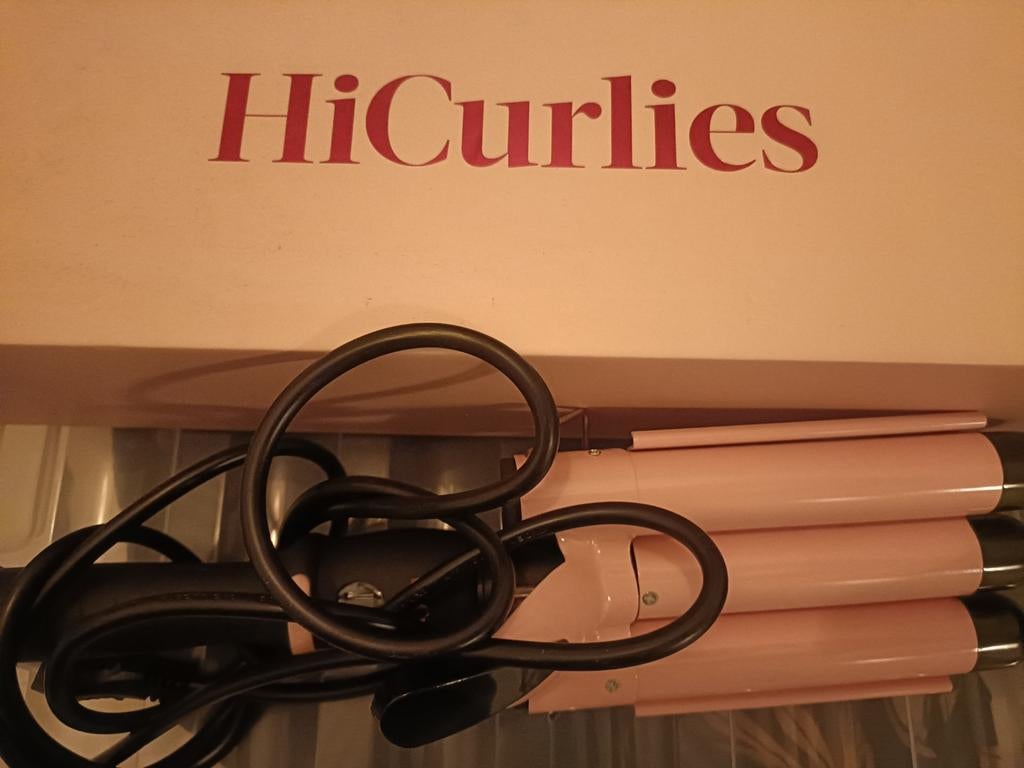 HiCurlies Wafel/Krultang - Perfecte Golven, Ophalen of Verzenden, Zo goed als nieuw, Krultang of Stijltang