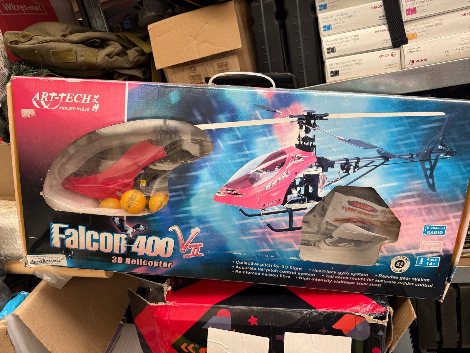 5-kanaals RC Helikopter met Gyro - Niet voor beginners, Ophalen of Verzenden, Gebruikt, Elektro, Helikopter