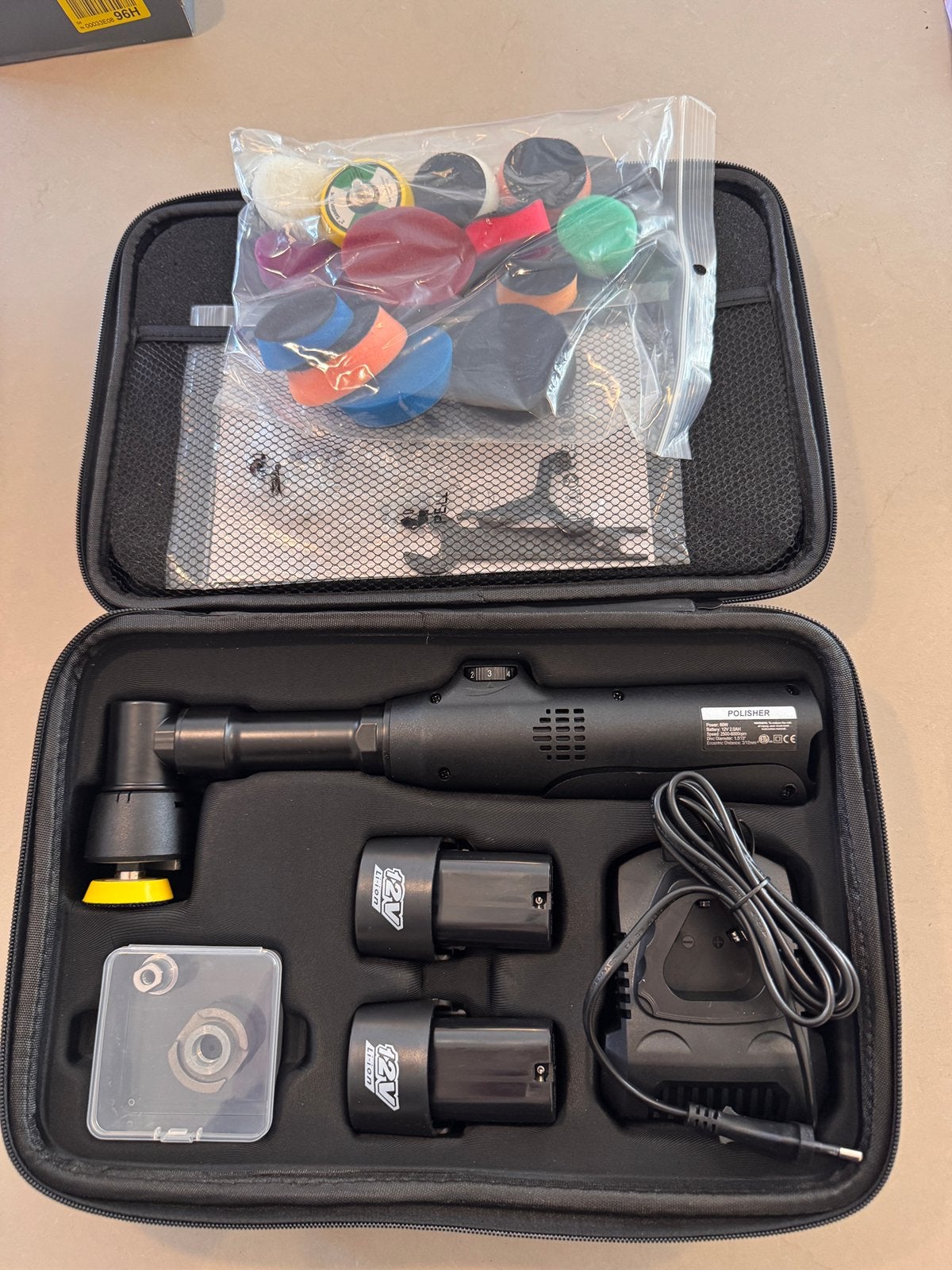 Mini polijstmachine in koffer NIEUW compleet, Ophalen of Verzenden