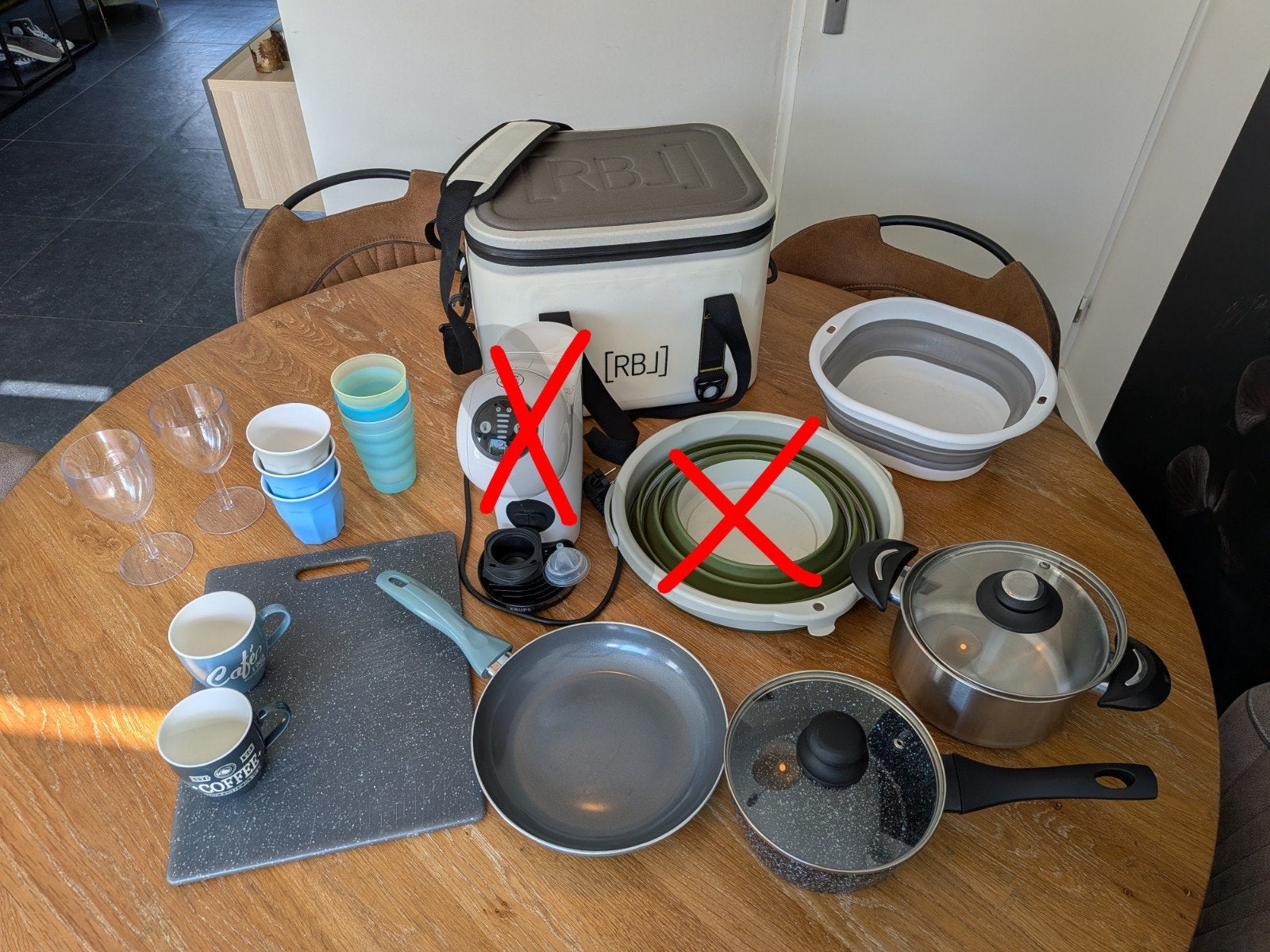 Kampeer uitzet keuken, Ophalen, Zo goed als nieuw