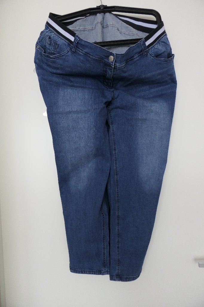 Jeans Sarah, Ulla Popken. Maat 56., Blauw, Overige jeansmaten, Ulla Popken, Ophalen of Verzenden