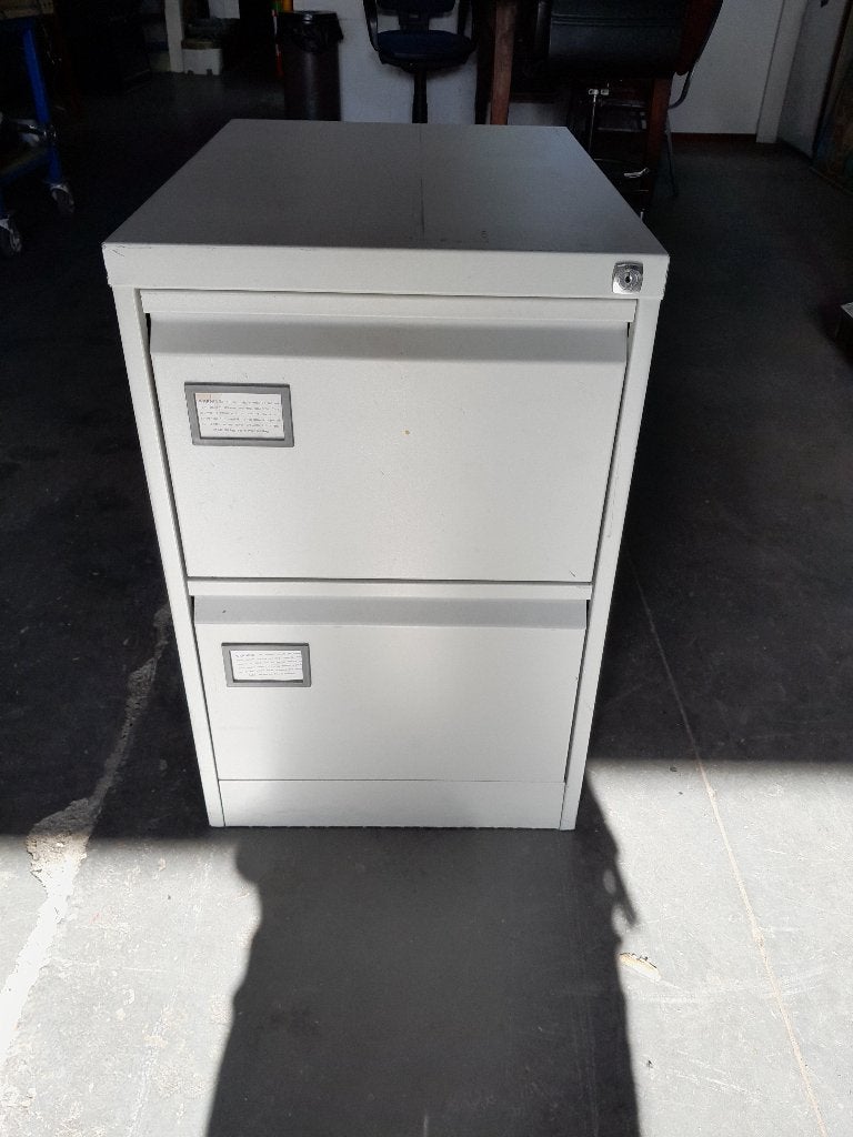 Hangmappen lade kast 2 lades, Ophalen, Minder dan 50 cm, Gebruikt, Kantoor metaal
