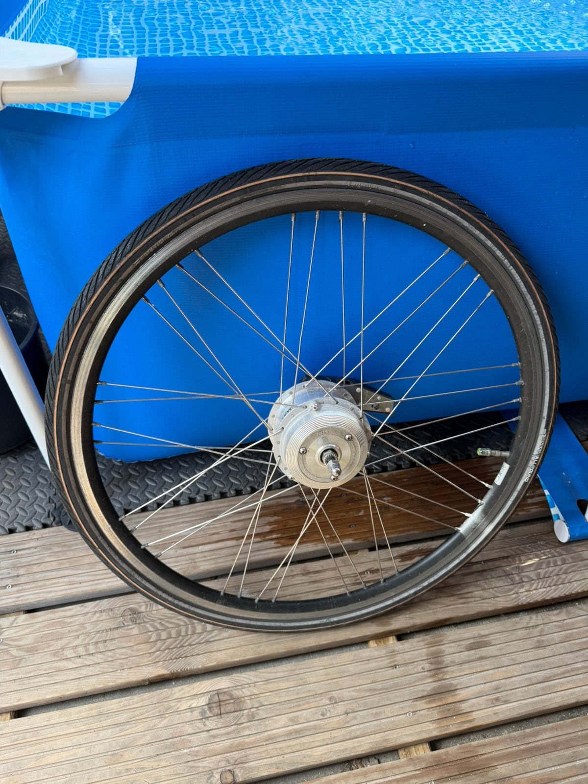 Voorwiel 28 inch Sparta Emotion C3/C4 (werkend), Gebruikt, Aluminium, Ophalen, Elektrische fiets