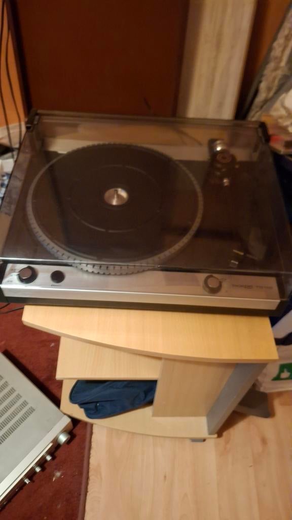 Thorens TD 110 Platenspeler - Vintage Hifi, Ophalen, Gebruikt, Platenspeler, Thorens