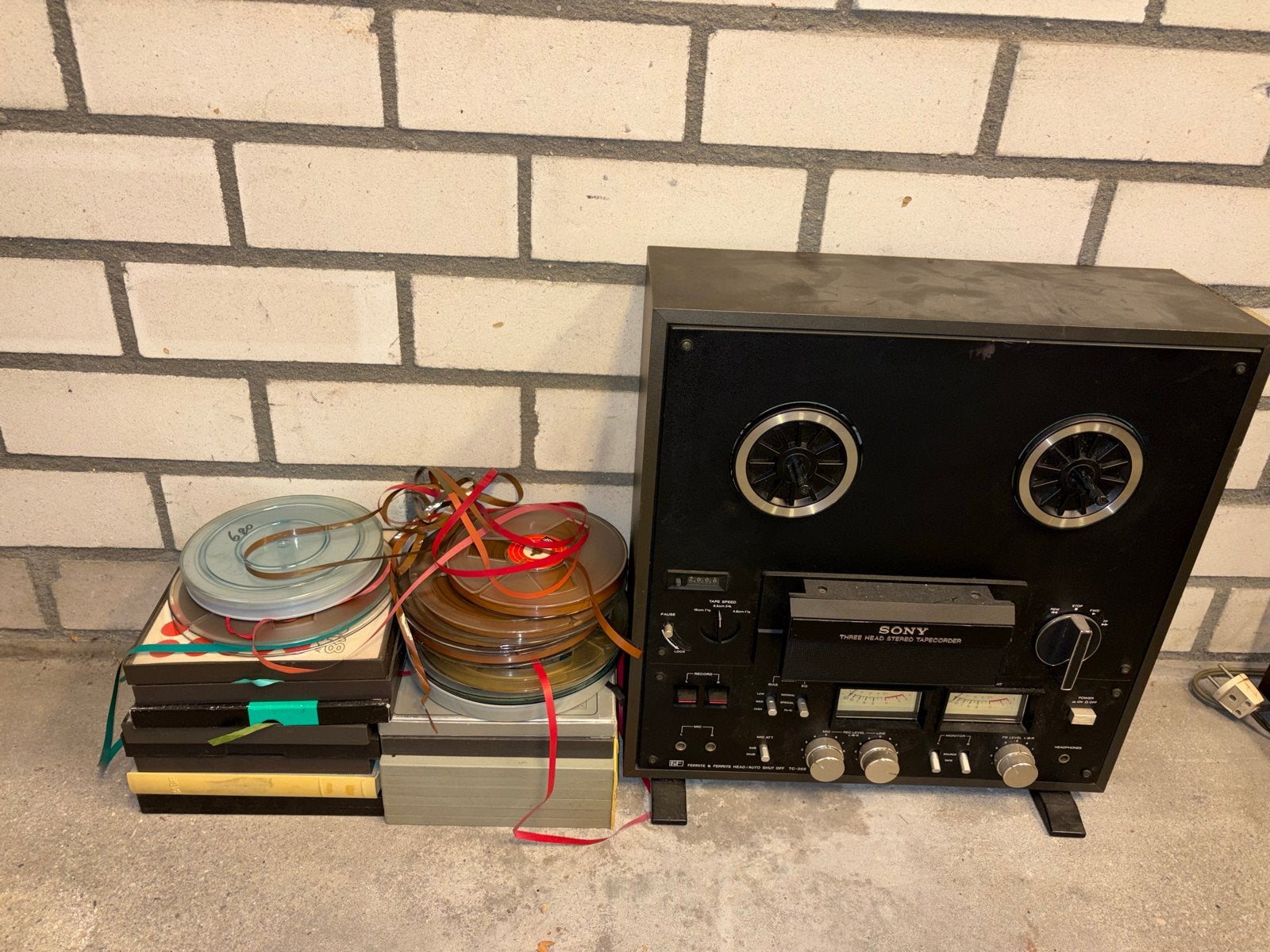 Sony Three Head Stereo Taperecorder met banden, Ophalen, Bandrecorder, Met banden