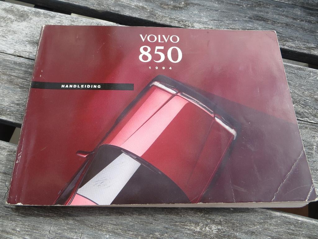 Instructieboek Volvo 850, 850 Estate 1993, type 1994 +audio, Auto diversen, Ophalen of Verzenden