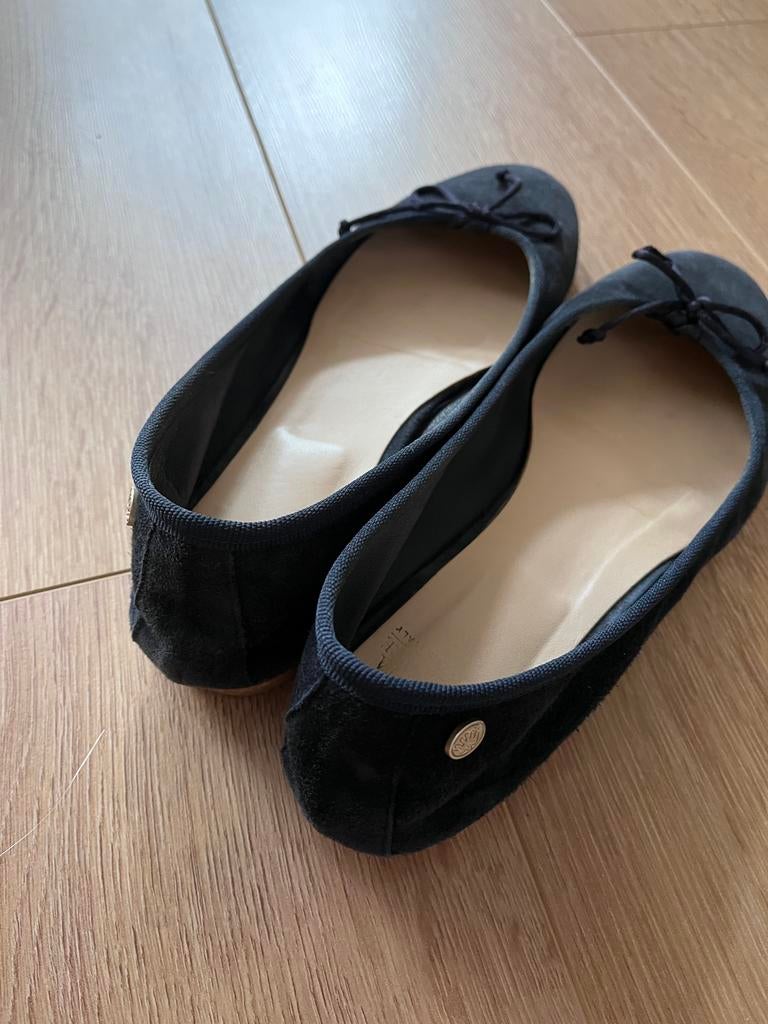 Fred de la Bretoniere ballerina's maat 39, Ophalen of Verzenden, Gedragen, Zwart, Ballerina's