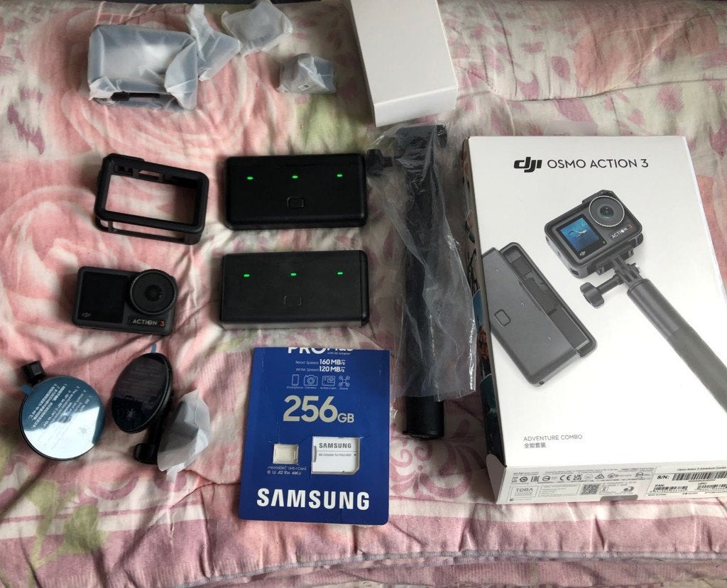 DJI OSMO ACTION 3 - Adventure pack + Alles X2, Ophalen, Nieuw