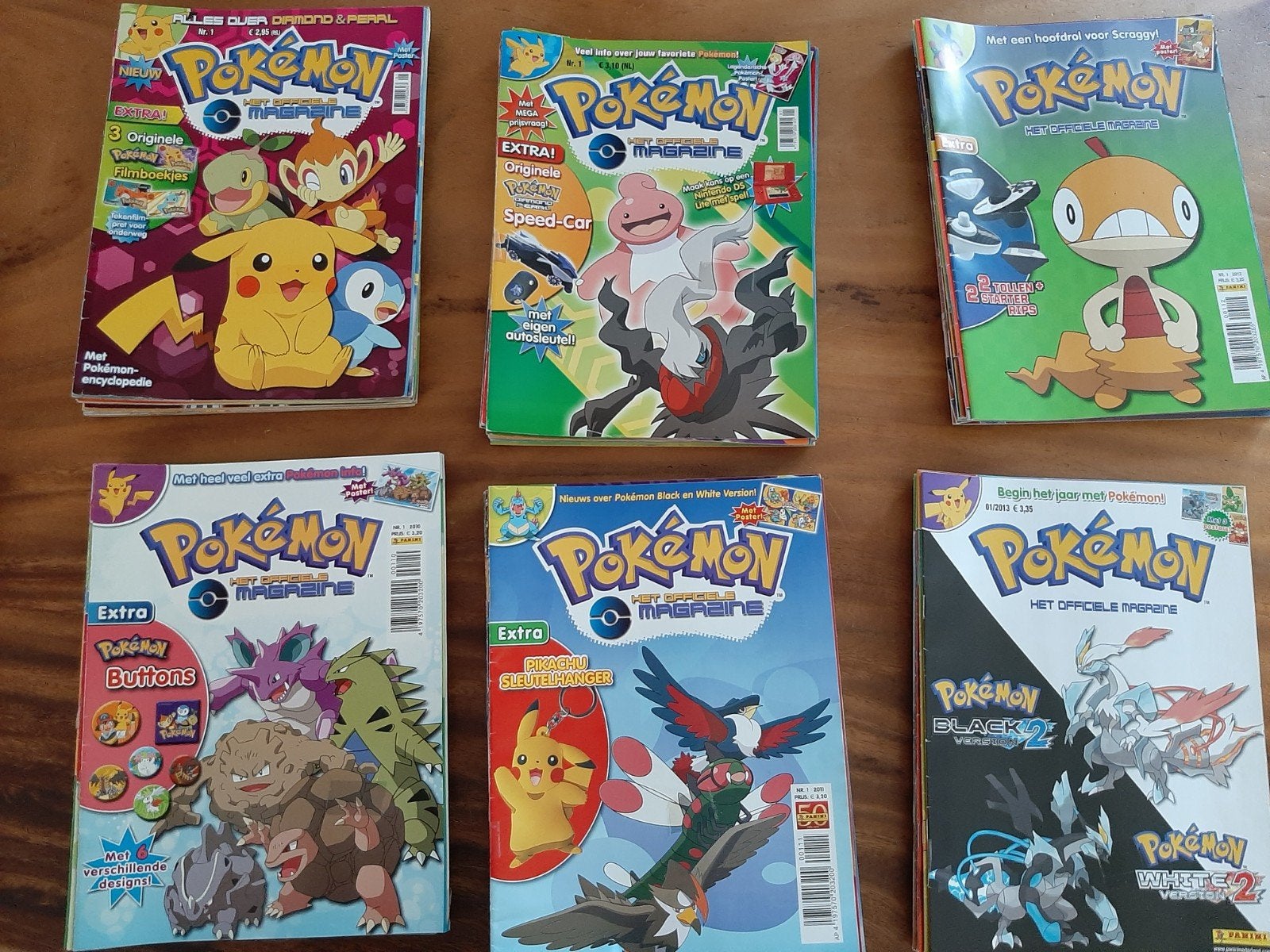 Pokemon magazine magazines 2008 - 2013 67 stuks, Ophalen of Verzenden, Gebruikt