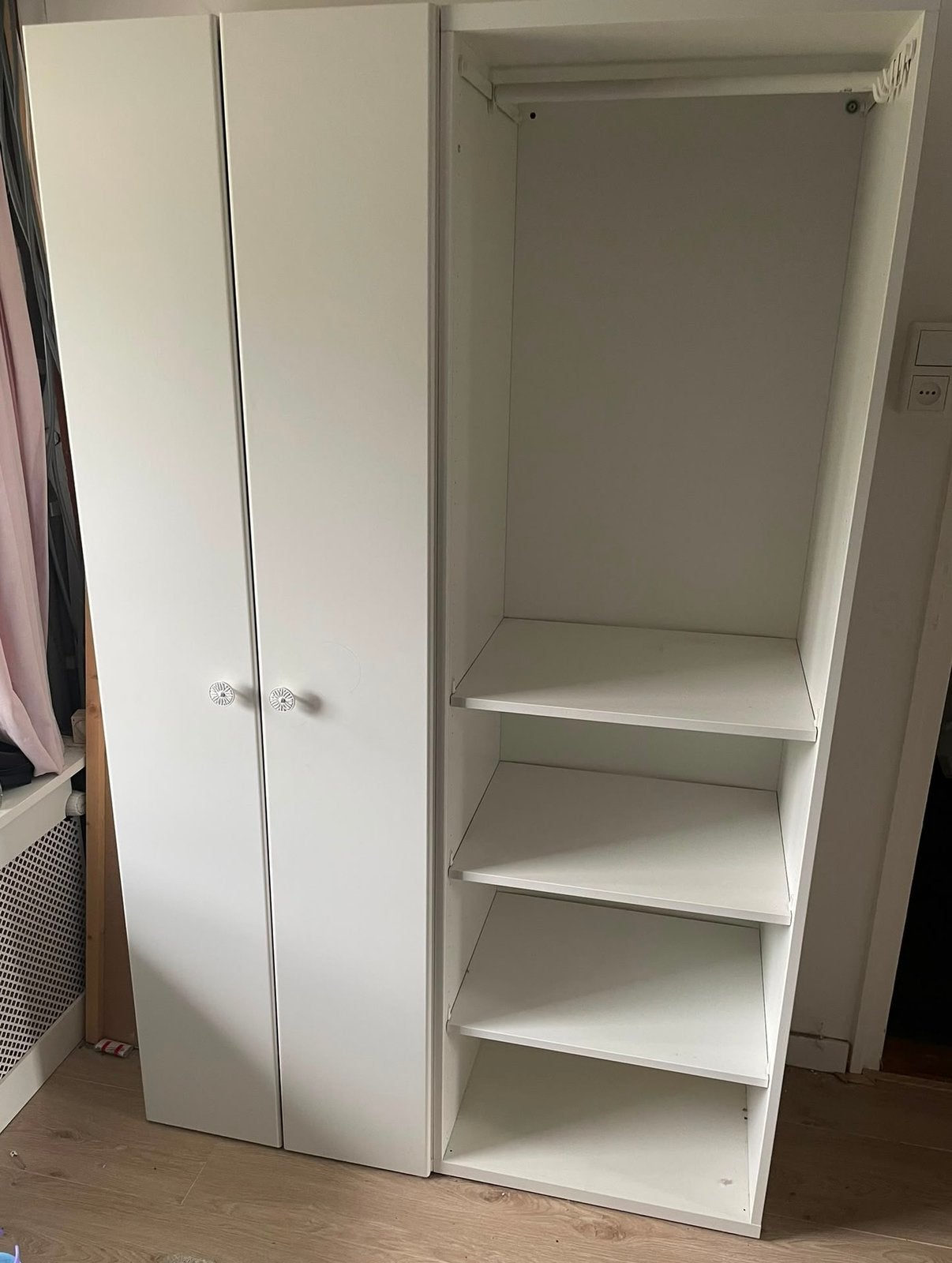 Ikea kledingkast Platsa, Gebruikt, 50 tot 100 cm, 150 tot 200 cm, 50 tot 75 cm