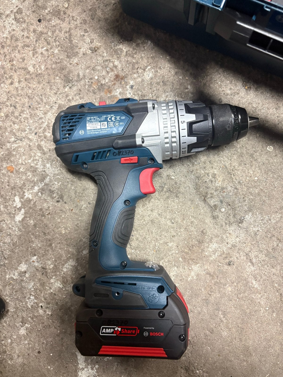 Bosch GSB 18V-85 C Professional Klopboormachine met 2x 18V a, Doe-het-zelf en Verbouw, Gereedschap | Boormachines, 600 watt of meer
