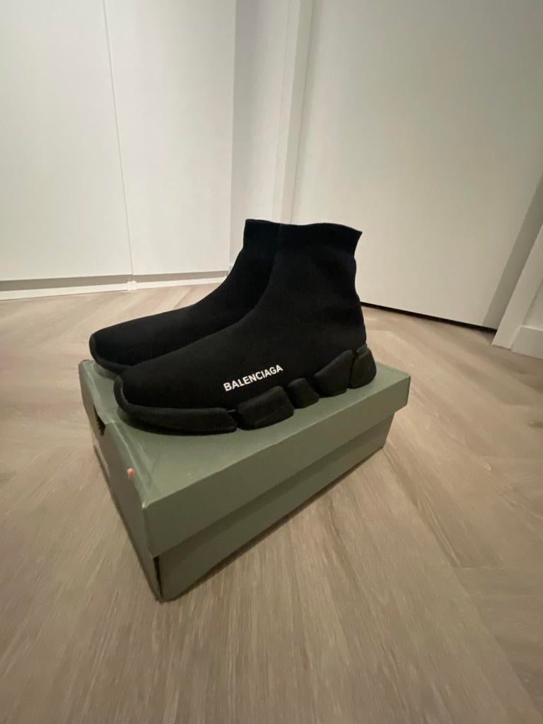 Balenciaga Speed Trainer Sock Sneakers Maat 42 moet weg !!!!, Kleding | Heren, Schoenen, Zwart, Ophalen of Verzenden, Sneakers of Gympen