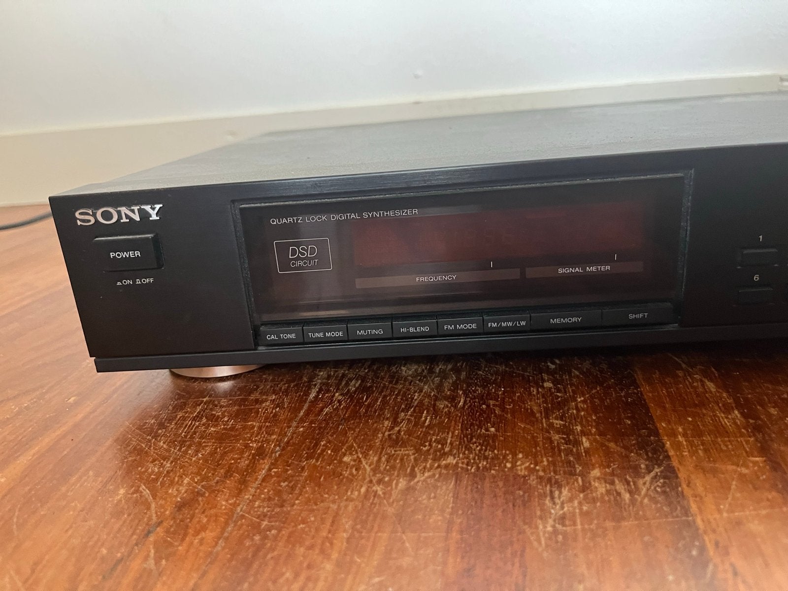 Sony ST-S530ES AM/FM Stereo Tuner, Ophalen of Verzenden, Gebruikt, Analoog