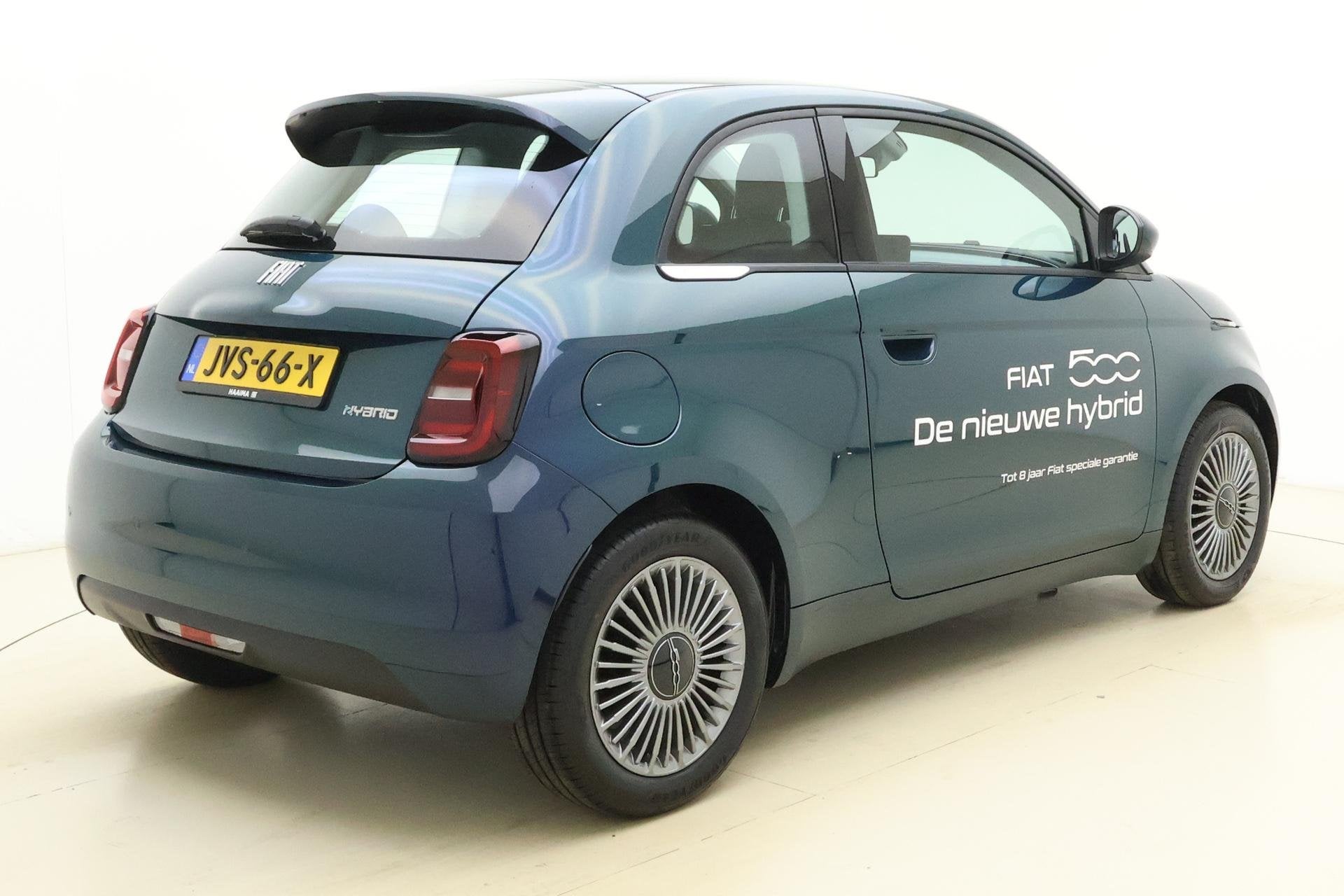 Fiat 500 1.0 Hybrid Torino Launch Edition | € 1.999,- demo, Stof, Parkeersensor, 4 stoelen, Origineel Nederlands